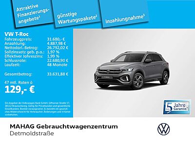 Volkswagen T-Roc T-ROC R-Line 1.5 TSI LED+ IQ.Drive Navi ParkAssi