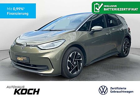 VW ID.3 Volkswagen Pro 150 kW LED 58KW/h