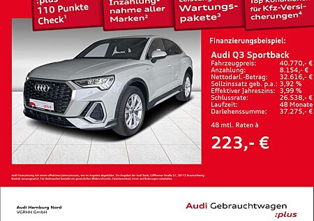 Audi Q3 35 TFSI S line S tronic AHK LED Nav