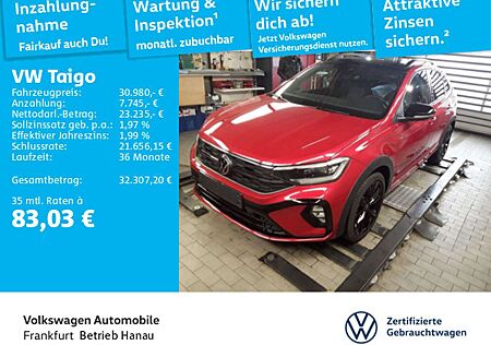 VW Taigo Volkswagen 1.5 TSI DSG R-Line Navi IQ.Light DAB+ Fron