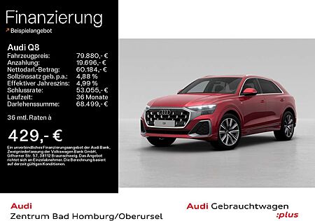 Audi Q8 50 TDI quattro S line*Navi*Matrix*Alu*AHK*HUD