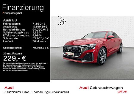 Audi Q8 50 TDI quattro S line*Navi*Matrix*Alu*AHK*HUD