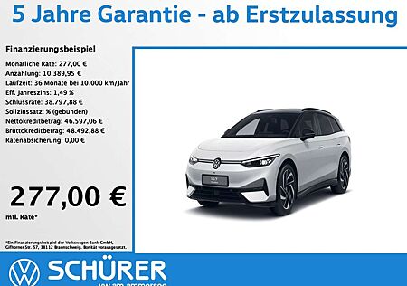 VW ID.7 Volkswagen Tourer Pro S AHK 360° Wärmepumpe LED-Matrix Fro...