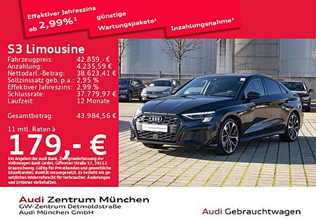 Audi S3 TFSI qu. Carbon/Pano/Matrix/B&O