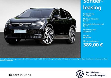 VW ID.4 Volkswagen GTX 4X4 WÄRMEPUMPE PANO AHK 360CAM ACC LM21