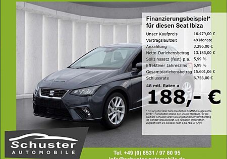 Seat Ibiza FR 1.0TSI*LED ACC Full-Link Fernlichtass