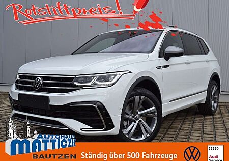 VW Tiguan Allspace Volkswagen 2.0 TSI 4M DSG R-Line 7-SITZER/AHK/PANO/STAND-HZ/