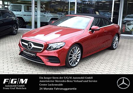 Mercedes-Benz E 200 4m Cabriolet AMG/LED/Nav/360°/Memory/Sound