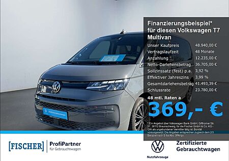 VW T7 Multivan Volkswagen 2.0TDI DSG LED ACC SideAssist Vis-a-Vis