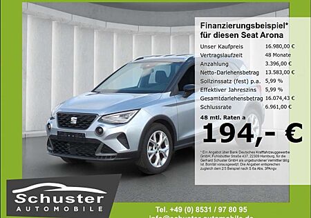 Seat Arona FR 1.0TSI*LED digCockp Tempo PDC Full-Link