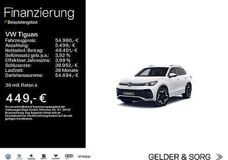 VW Tiguan Volkswagen R-Line 1.5 eTSI RFK*Matrix*AHK*H&K*Massag
