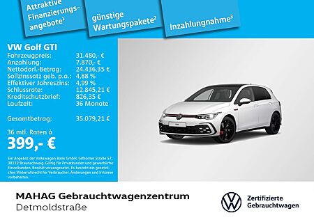 VW Golf GTI Volkswagen Golf VIII GTI 2.0 TSI LED+ Navi Pano ParkPilot R