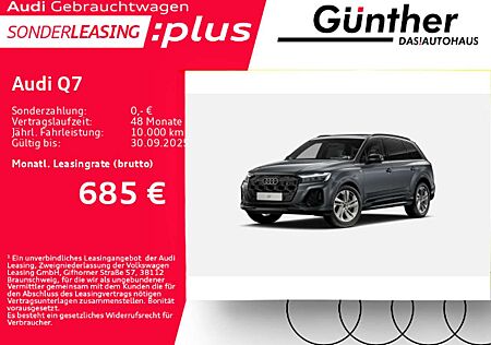 Audi Q7 50 TDI S LINE+WINTERRÄDER+7 SITZER+PANORAMADA