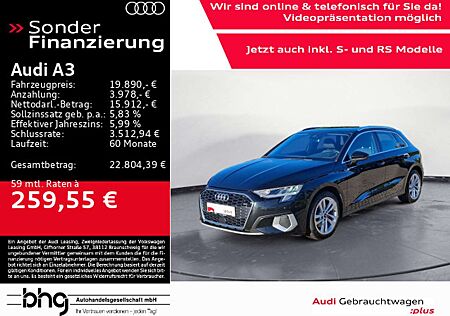 Audi A3 30 TFSI Sportback advanced