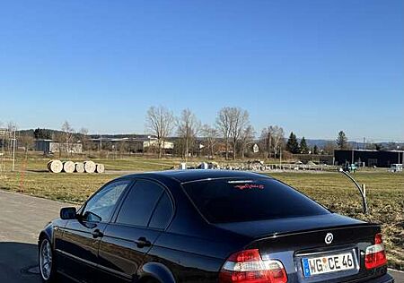 BMW 320d 320 e46 M-Paket Nachtblau Eibach//Tausch
