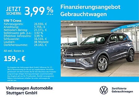 VW T-Cross Volkswagen R-Line 1.5 TSI DSG Navi Kamera LED AHK