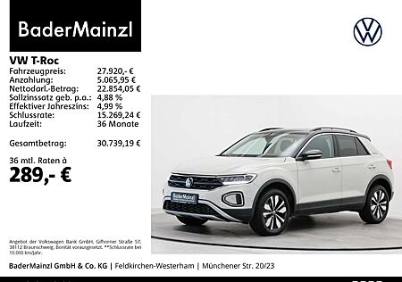 VW T-Roc Volkswagen 1.5 TSI Goal Virtual LED ACC Carplay Kam.