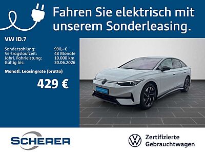Volkswagen ID.7 PRO ELECTRIC IQ.LIGHT NAVI AHK AREA VIEW ID