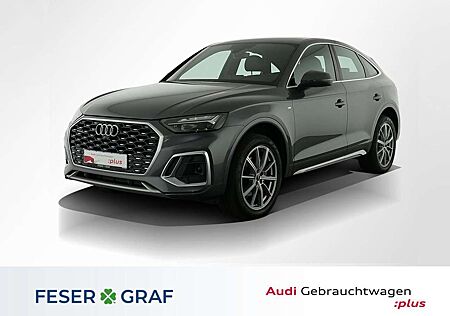 Audi Q5 Sportback 45 TFSI qu S Line Int HUD,Pano,Standhzg,