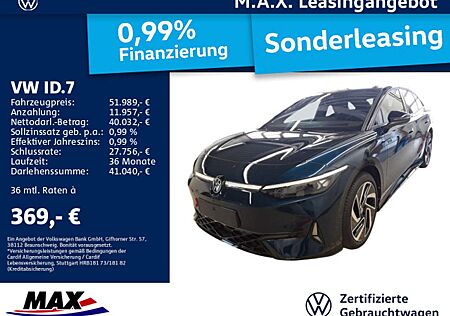 VW ID.7 Volkswagen Limousine GTX 4M MATRIX+PANO+KAM+AHK+AUGMH.