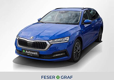 Skoda Octavia gebraucht kaufen Skoda Octavia Combi 2.0 TDI 4x4 Clever DSG AHK LED Navi