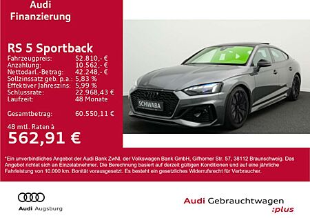 Audi RS5 Sportback 2.9 *LP97k*280Vmax*PANO*B&O*19''*
