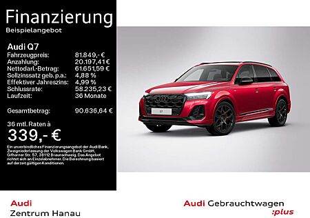 Audi Q7 50 TDI quattro S-LINE*7-SITZER*NAVI*LASER*HUD