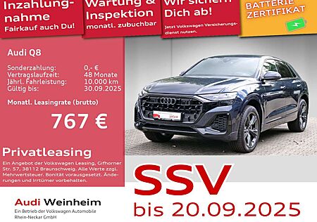 Audi Q8 55 TFSIe Black-Paket Headup UPE 113.835€