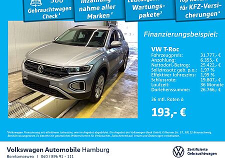 VW T-Roc Volkswagen 1.5 TSI Life DSG ACC App-Connect Navi Sitz