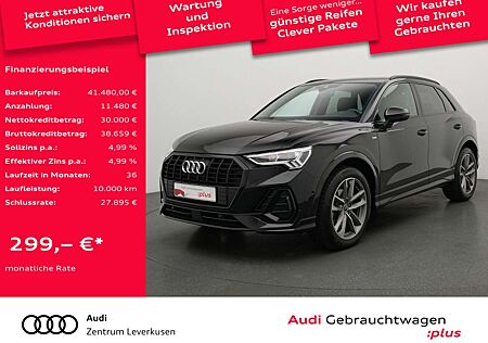 Audi Q3 S line S-TRON PANO NAVI LEDER VIRT AHK ACC