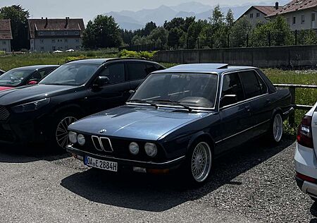 BMW 520i 520 Oldtimer H&R Gewindefahrwerk BBS RC 035 038