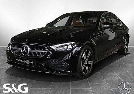 Mercedes-Benz C 180 TOTWINKEL+SCHIEBEDACH+LEDER BRAUN+CARPLAY