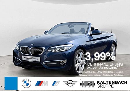 BMW 230 i Cabrio Luxury Line FACEL. LED NAVI H/K