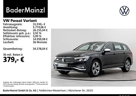 VW Passat Variant Volkswagen 2.0 TDI 4M DSG Alltrack Pano ACC