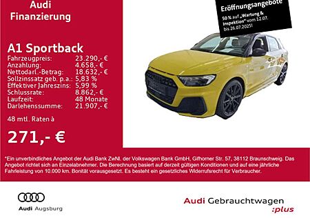 Audi A1 2x S line 30 TFSI S tr. *LED*8-fach