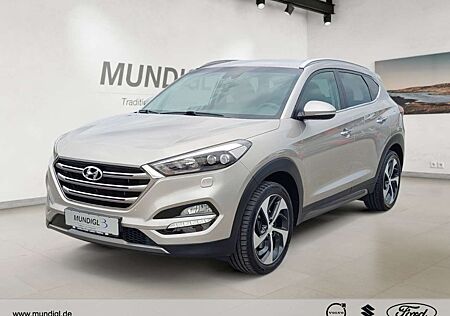Hyundai Tucson Premium 4WD 1.6 Navi Leder Klimasitze LED El. Heck
