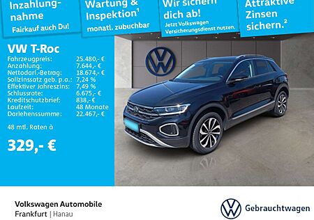VW T-Roc Volkswagen 1.5 TSI DSG Style Navi Sprachbedienung Spu
