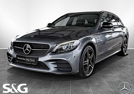 Mercedes-Benz C 300 de T Night+RüKam+AHK+Keyless-Go+Sitzhzg