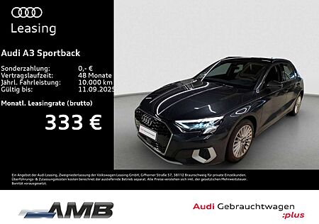 Audi A3 Advanced 40 TFSI e LED/Nav/01.29Gar
