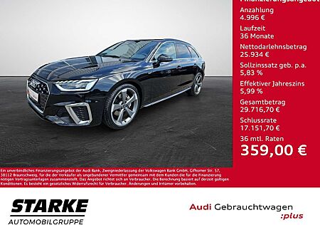 Audi A4 Avant 40 TDI S tronic S line NaviPlus LED Pano ...