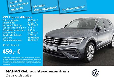 VW Tiguan Allspace Volkswagen 1.5 TSI LIFE 7-Sitzer Navi LED A