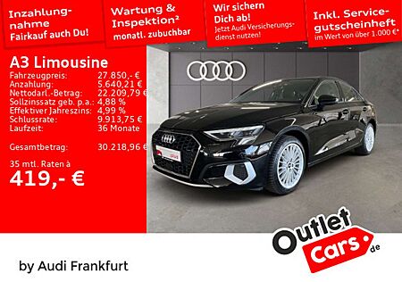 Audi A3 40 TFSI quattro advanced S tronic L