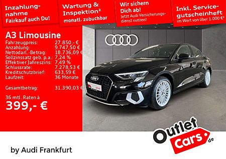 Audi A3 40 TFSI quattro advanced S tronic L
