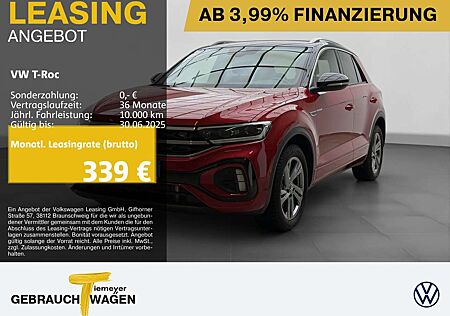 VW T-Roc Volkswagen 1.5 TSI DSG R-LINE MATRIX AHK KAMERA