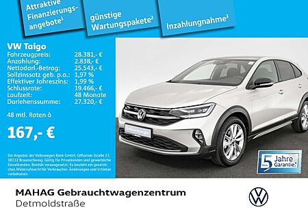 VW Taigo Volkswagen 1.5 TSI MOVE Navi IQ.LIGHT Panorama DSG