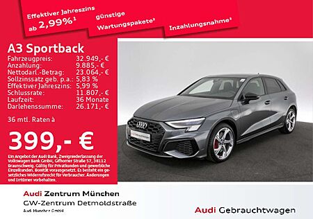Audi A3 45 TFSI e S tronic S line Pano/B&O/