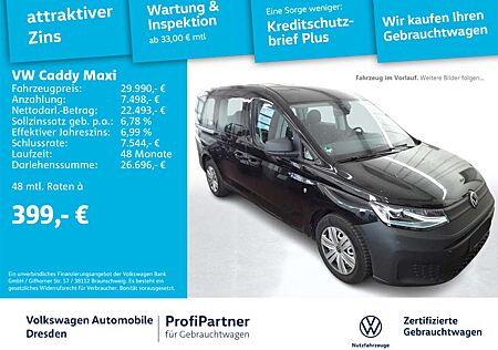 VW Caddy Volkswagen Basis 2,0 TDI DSG KLIMA LED NAV AHZV
