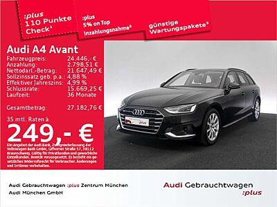Audi A4 35 TDI S tronic Navi+/Virtual+