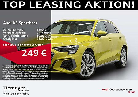Audi A3 40 TFSIe S LINE LED SITZHZG eKLAPPE