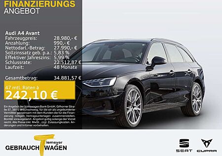 Audi A4 40 TFSI LM19 NAVI+ GRA AHK